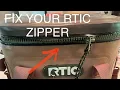 RTIC Cooler Zipper Replacement Zipper fixed
