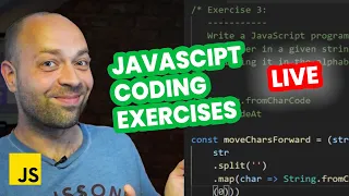 JavaScript Coding Exercises - Live 22