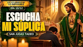DIA 10 | ¿LLEVAS AÑOS PIDIENDO UN MILAGRO? HAZ ESTA ORACIÓN A SAN JUDAS TADEO