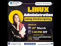 Linux Administration using Shellscripting - New Batch Kalyan IT Hub