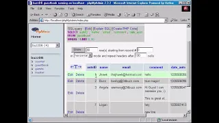 phpMyAdmin - PHP MySQL Tutorial Part 19