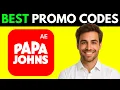 Best Papa John s Promo Codes UPDATED 2026