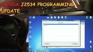 Honda J2534 Flash Programming