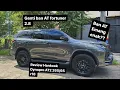 Eps 2. Fortuner 1GD 2.8 Gr Sport. Review ganti ban AT dengan ban hankook dynapro AT2 265/65 ring 18