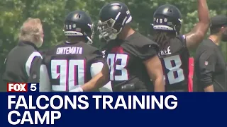Falcons brave the heat at training camp FOX 5 News