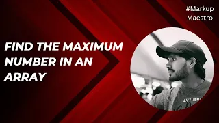 JavaScript Tutorial Find the Maximum Number in an Array Using Reduce Method Maestro