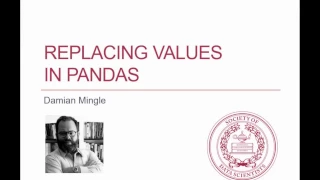 Pandas Python Tutorial Replacing Values in a Dataframe