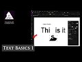 Text Basics 1 in Affinity Photo