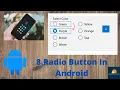 Radio Buttons Radio Groups - Android Studio Tutorial