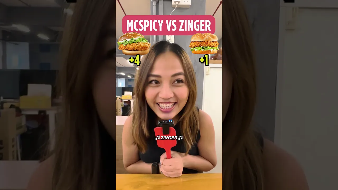 Best Burger: McSpicy VS Zinger!   Eatbook KPO   EP 44