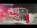 Licking County fire truck hit while responding to I-70 crash