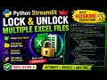 Protect 100 Excel Files in Seconds with Python