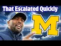 Trying to make sense of the Sherrone Moore situation