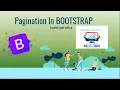 Pagination In Bootstrap EXCELLENT CODE WITH AJ