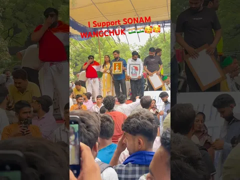 #sonamwangchuk#sonamwangchuknews #cockroachjantaparty #jantarmantar #jantarmantarprotest