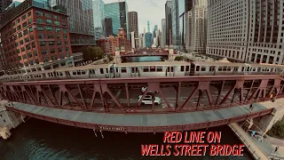 You Don t See This Everyday CTA Red Line On The Wells Street Bridge FITMINDS CHICAGO