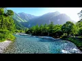 Download Lagu Turquoise Mountain River at Dawn – Pure Water Sounds, No Birds | Peaceful Nature Ambience for Sleep.