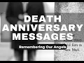 DEATH ANNIVERSARY MESSAGES - Remembering a Loved One on Their Death Anniversary