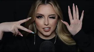 ASMR TESOURA DE MOUTH SOUNDS + “FOCO NA MÃO” e VISUAL TRIGGERS