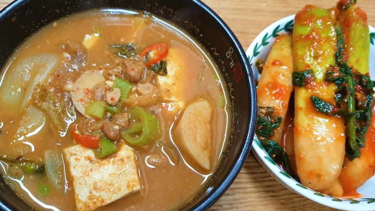 청국장찌개