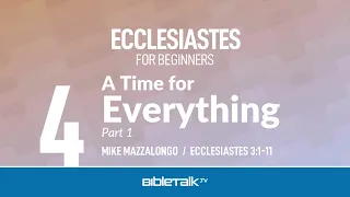 A Time for Everything