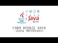 Membuat form Update Data pada Java Netbeans