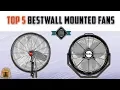 Top 5 Best Wall Mounted Fans for Outdoor In 2023 Review - For All Budgets