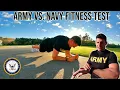 US Army Soldier Takes On the NEW US Navy Fitness Test