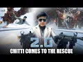 Download Lagu Chitti Comes To The Rescue | 2.0 Movie | Rajinikanth | Akshay Kumar | Amy Jackson