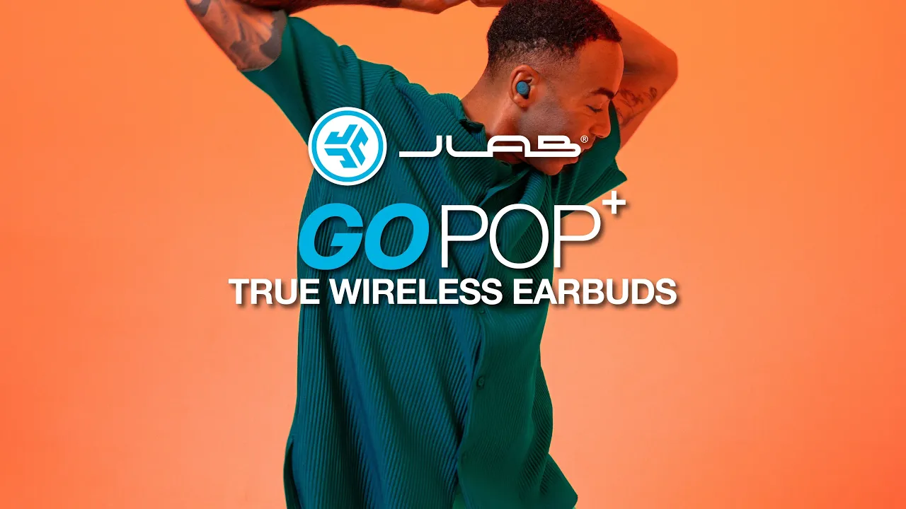 JLab — JLab Go Pop+ Earbuds Ad (YouTube video ad)