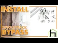 How to Install Homacer Single Track Bypass Sliding Door Hardware Kit
