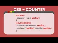 CSS Counter Tutorial Auto Numbering with Pure CSS Lesson 22