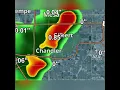 Flash flood warning issued for stationary thunderstorms producing heavy rain over Chandler Arizona