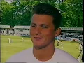 Darren Gough is picked for England for the first time in 1994