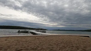 Time-lapse Dock on a Lake