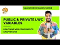 Public Private LWC Variables API TRACK Chapter 44 Lightning Web Components