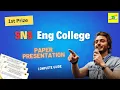 SNS College 1st Paper Presentation Cloud Computing Digital Dive