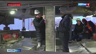 В Омске сегодня забили первую сваю в основание будущей школы в микрорайоне Прибрежном