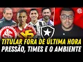 Download Lagu 🔴⚠️ INTER PERDE TITULAR DE ÚLTIMA HORA PRA DECISÃO CONTRA O BOTAFOGO! SAIBA OS TIMES E O AMBIENTE!