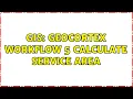 GIS Geocortex workflow 5 calculate service area