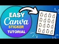 Make Custom Stickers in Canva Step by Step