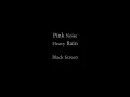 Pink Noise & Heavy Rain *Black Screen*