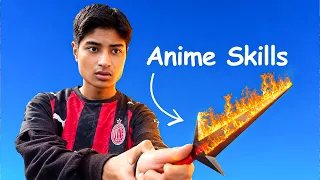 LVL 1 VS LVL 100 Anime Skills Pt2