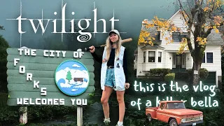 VISITING TWILIGHT MOVIE LOCATIONS Forks Washington vlog