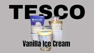 Rating every vanilla ice cream from Tesco