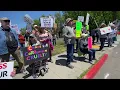 Protesters rally to resist fascism in Sonoma
