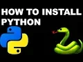 Python Tutorial for Beginners - How to Install Python