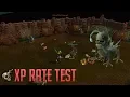 Runescape 3 Slayer XP Rate test AFK Aquanites
