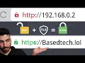 Encryption on local websites