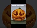 Spooky Cheshire Cat Pumpkin Happy Halloween